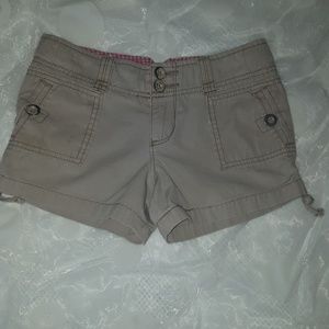 Girls khaki shorts